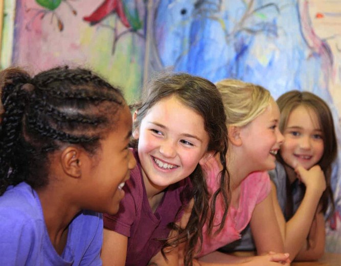 Young people at Revolution Performing Arts